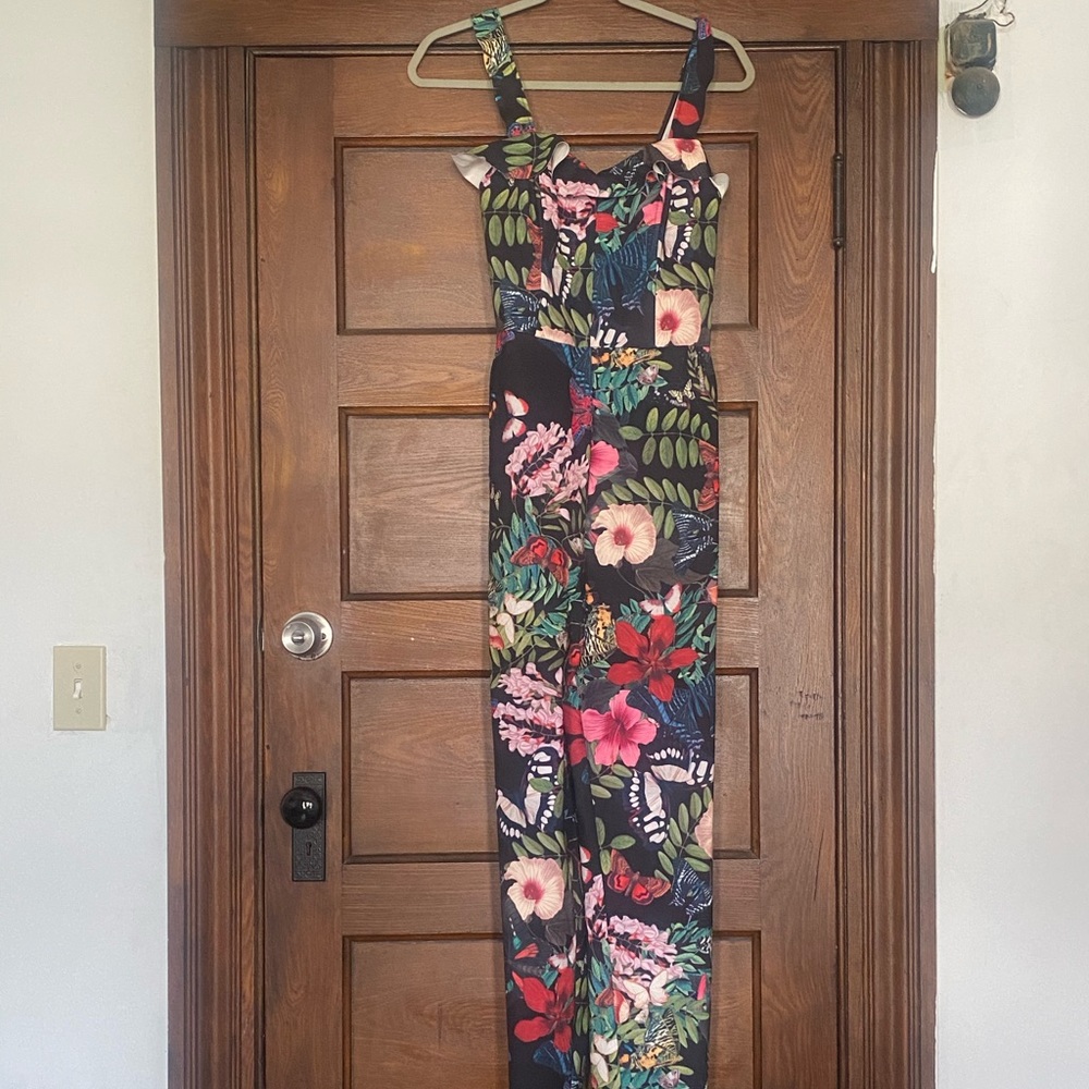 Floral One Piece Jumpsuit